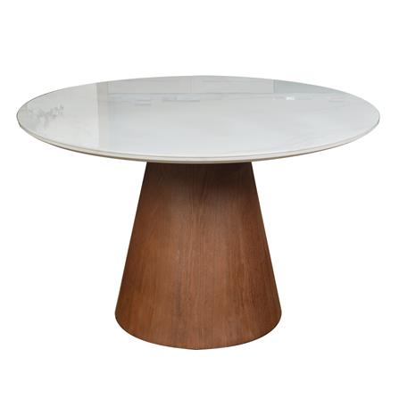 โต๊ะอาหาร FURDINI MOUNTEN สีขาว/วอลนัท_0