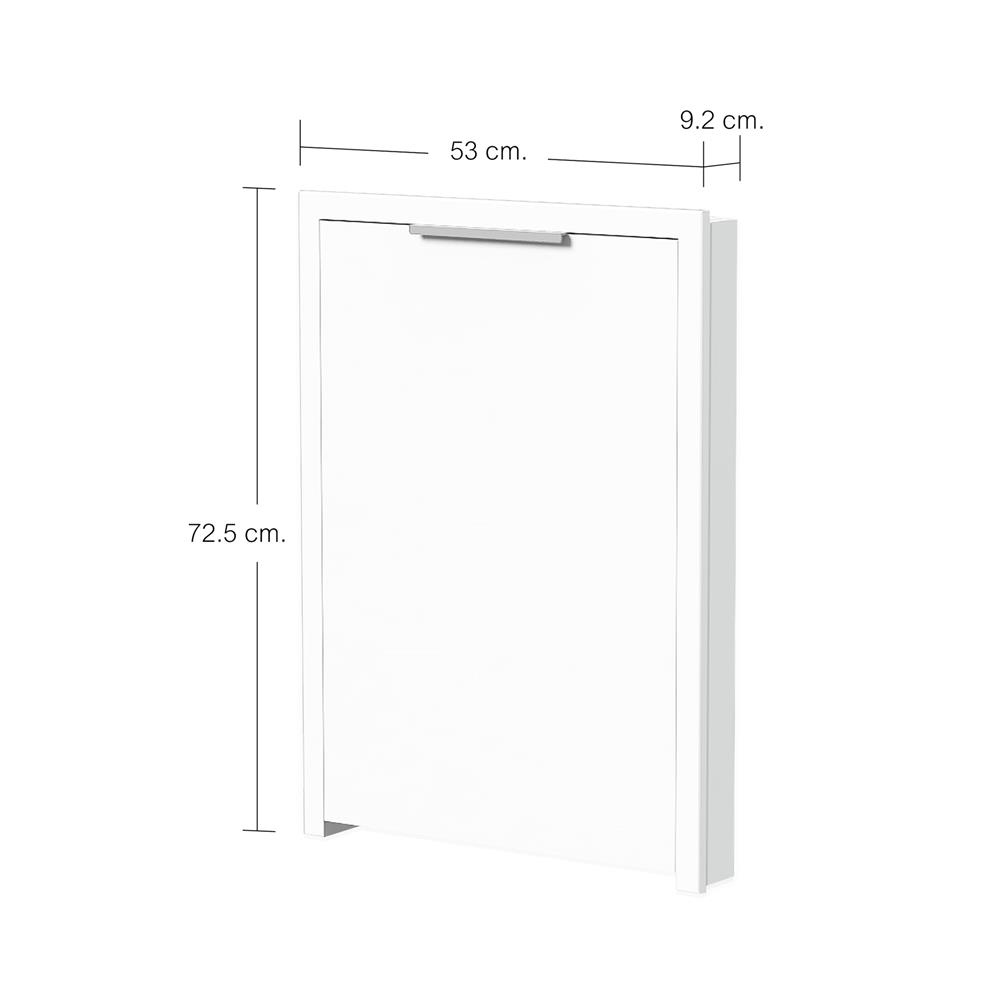 บานถังแก๊ส CABIN HANS 53x73 ซม. สีขาว