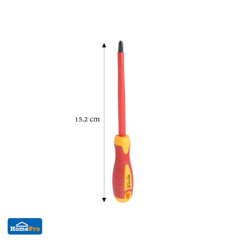 ไขควงกันไฟหัวแฉก MATALL 540B1 6 นิ้ว