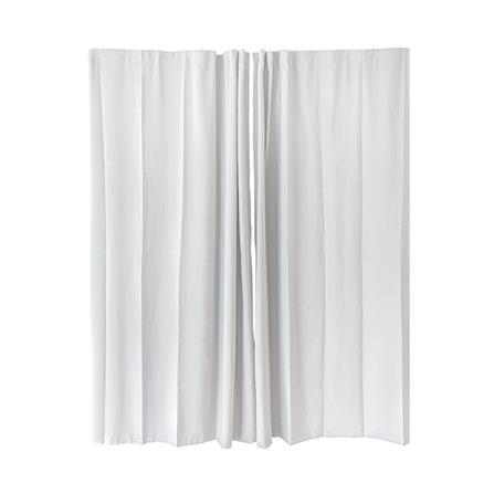 ชุดผ้าม่านพร้อมตะขอ STACKO x TUGU 230x270 ซม. สีขาว