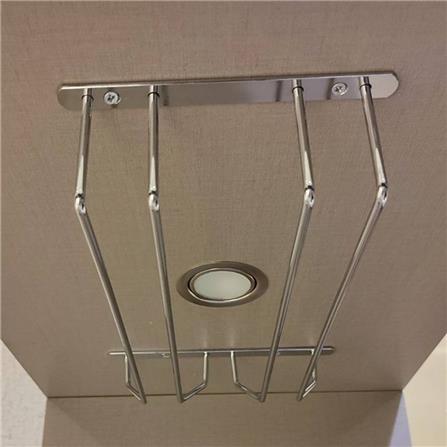 เคาน์เตอร์บาร์ตู้โชว์ฝั่งซ้าย SB FURNITURE MABEL 19208278 150 ซม. ลายหินอ่อนขาว_6