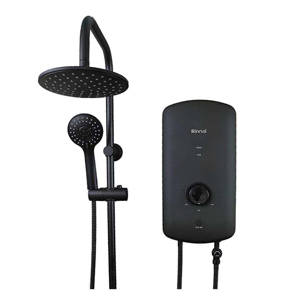 เครื่องทำน้ำอุ่น RINNAI KIN 550(RB) 5500 วัตต์ สีดำ