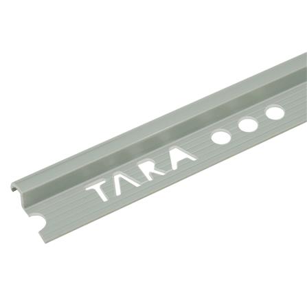 คิ้ว PVC TARA 10 มม. โค้ง สีเทาอ่อน 2 ม._0