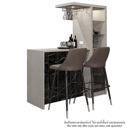 เคาน์เตอร์บาร์ตู้โชว์ฝั่งขวา SB FURNITURE MABEL 19208285 170 ซม. ลายหินอ่อนดำ