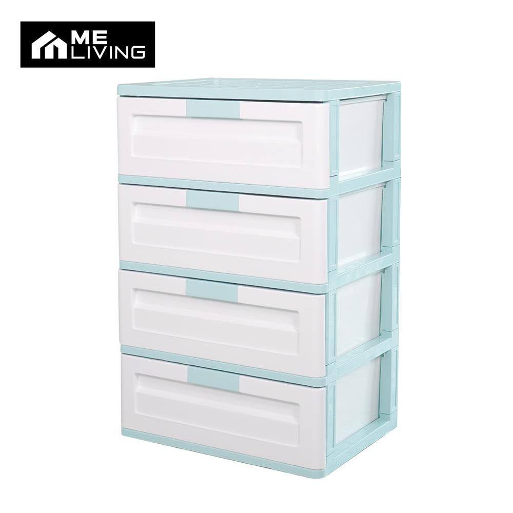ตู้ลิ้นชัก 4 ชั้น ME LIVING MAX 59x41x88 ซม. สีฟ้าพาสเทล
