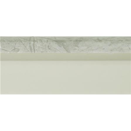 คิ้ว PVC TARA 10 มม. โค้ง หินอ่อนสีเทา 2 ม._1