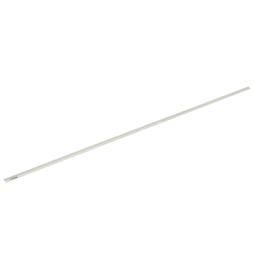 คิ้ว PVC TARA 10 มม. โค้ง หินอ่อนสีขาว 2 ม.