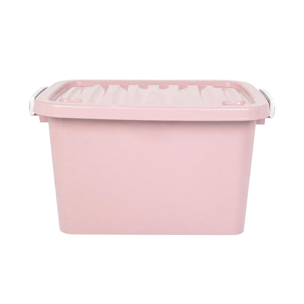 กล่องเก็บของ ME LIVING 42x62x34 60 ลิตร สีชมพูพาสเทล