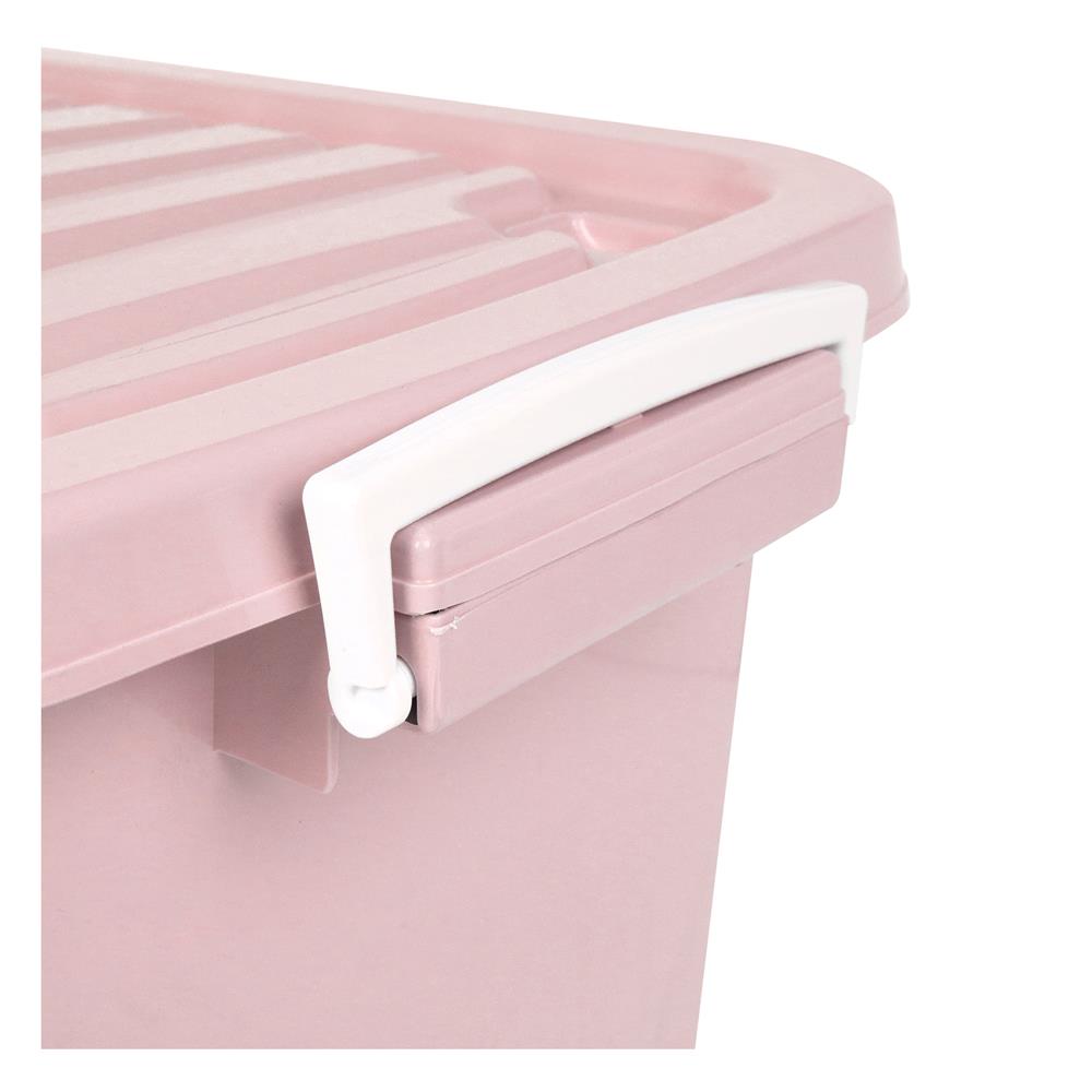 กล่องเก็บของ ME LIVING 42x62x34 60 ลิตร สีชมพูพาสเทล