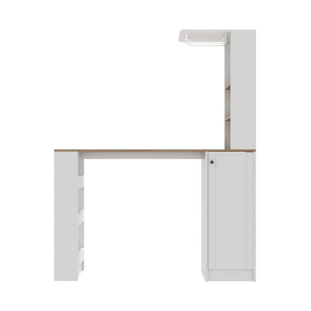 เคาน์เตอร์บาร์ SB FURNITURE NADIA 19211942 160 ซม. สีขาว