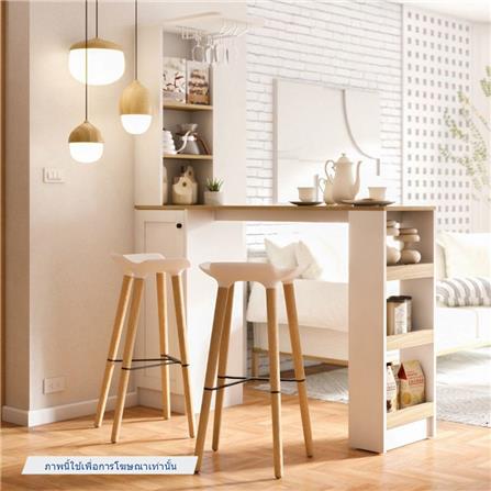 เคาน์เตอร์บาร์ SB FURNITURE NADIA 19211942 160 ซม. สีขาว_7