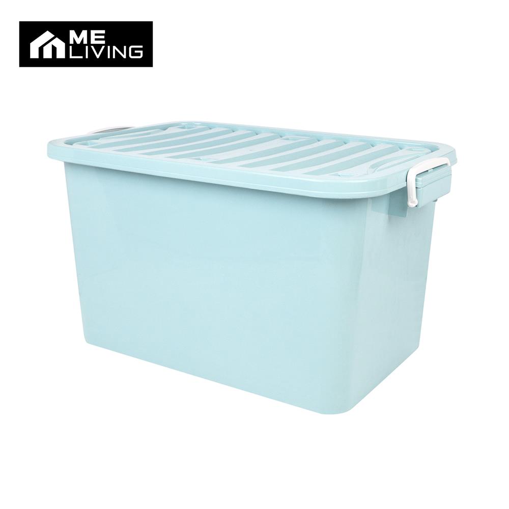 กล่องเก็บของ ME LIVING 50x77x43 ซม. 110 ลิตร สีฟ้าพาสเทล_0