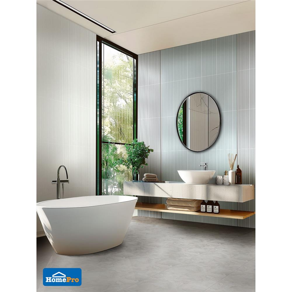 กระเบื้องผนัง 30x60 ซม. TARA โคโค่ เกรย์ 0.9 ตร.ม.