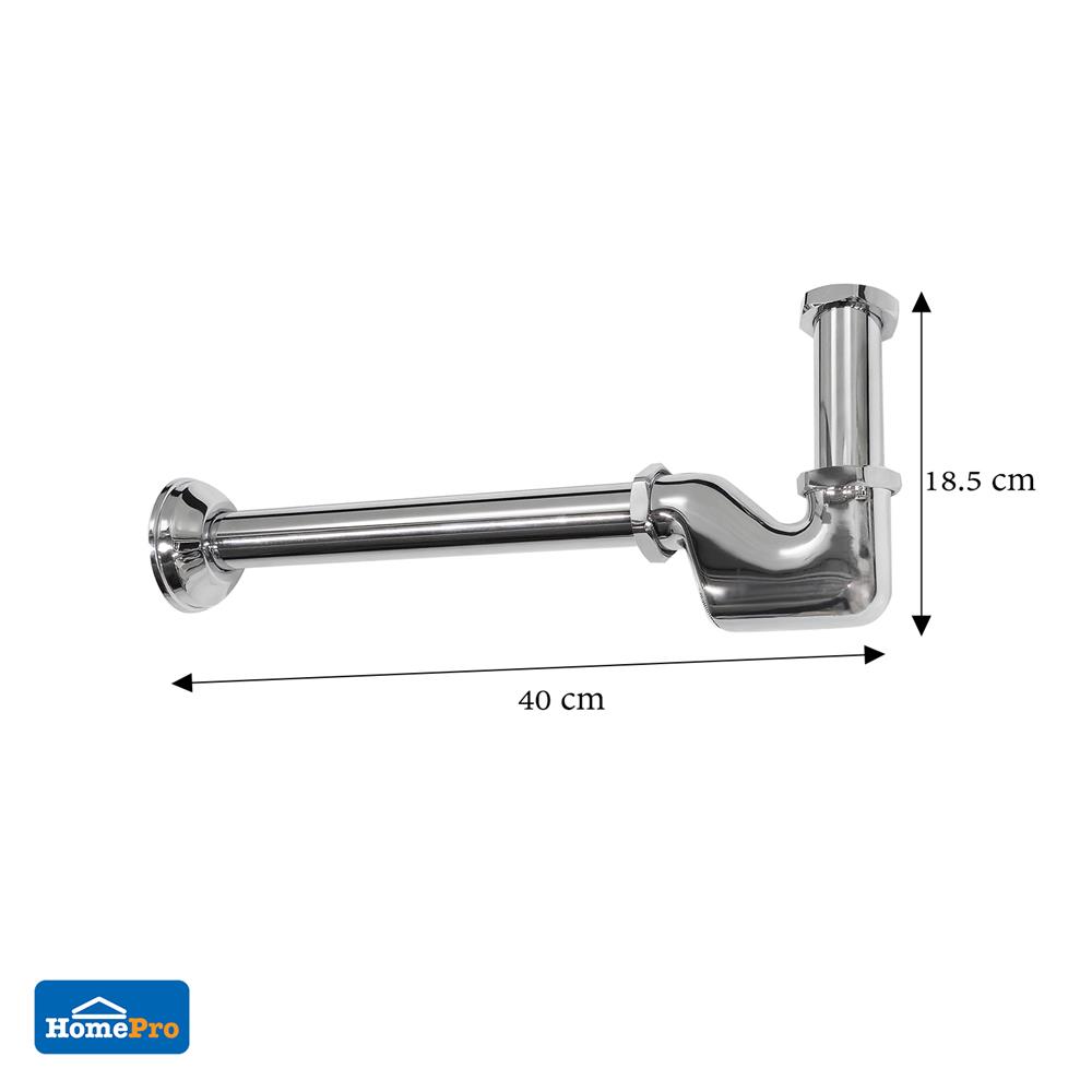 ท่อน้ำทิ้งอ่างล้างหน้าพีแทรป MOYA NXT-FD01 30 ซม.