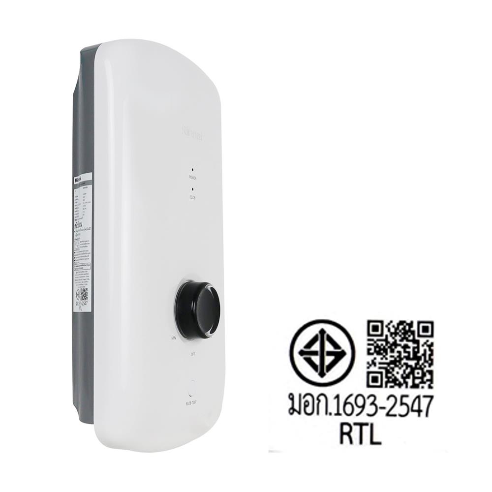 เครื่องทำน้ำอุ่น RINNAI KIN 450(S) 4500 วัตต์ สีขาว