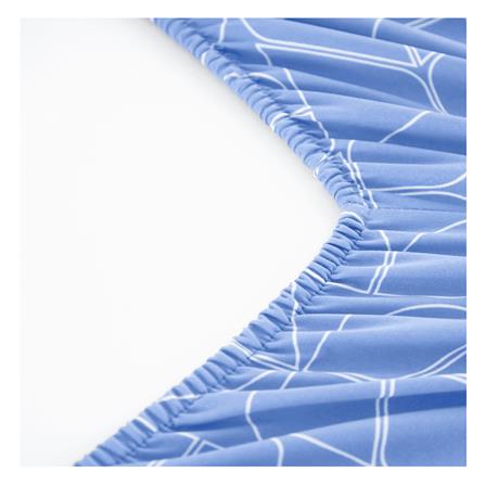 ชุดผ้าปูที่นอน 6 ฟุต 5 ชิ้น DUNLOPILLO LONDON BLUE DL-LB-02_2