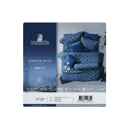 ชุดผ้าปูที่นอน 3.5 ฟุต 3 ชิ้น DUNLOPILLO LONDON BLUE DL-LB-04_5