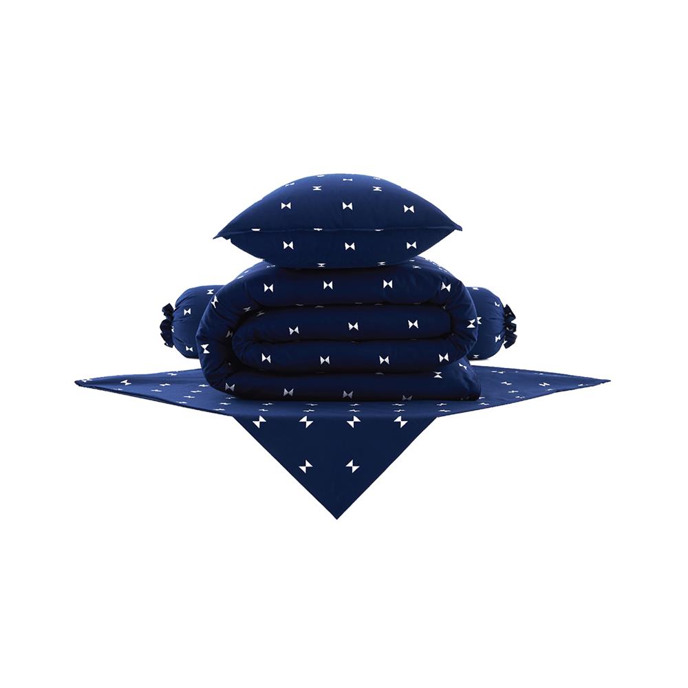 ชุดผ้าปูที่นอน 3.5 ฟุต 4 ชิ้น DUNLOPILLO LONDON BLUE DL-LB-05