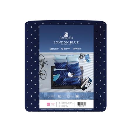 ชุดผ้าปูที่นอน 3.5 ฟุต 4 ชิ้น DUNLOPILLO LONDON BLUE DL-LB-05_5