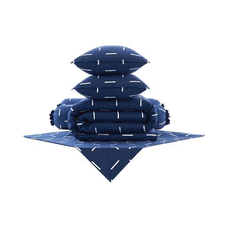 ชุดผ้าปูที่นอน 5 ฟุต 6 ชิ้น DUNLOPILLO LONDON BLUE DL-LB-04_2