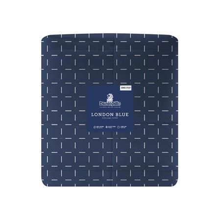 ชุดผ้าปูที่นอน 6 ฟุต 6 ชิ้น DUNLOPILLO LONDON BLUE DL-LB-04_5
