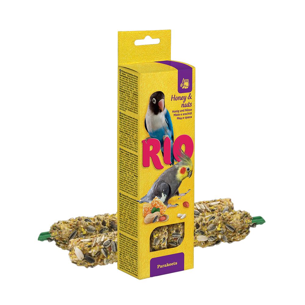 ขนมนกแก้วขนาดเล็ก RIO รสน้ำผึ้งและถั่ว 150 ก.