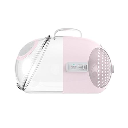 กระเป๋าสัตว์เลี้ยง MOBOLI CAPSULE CAT CARRIER สีชมพู_0