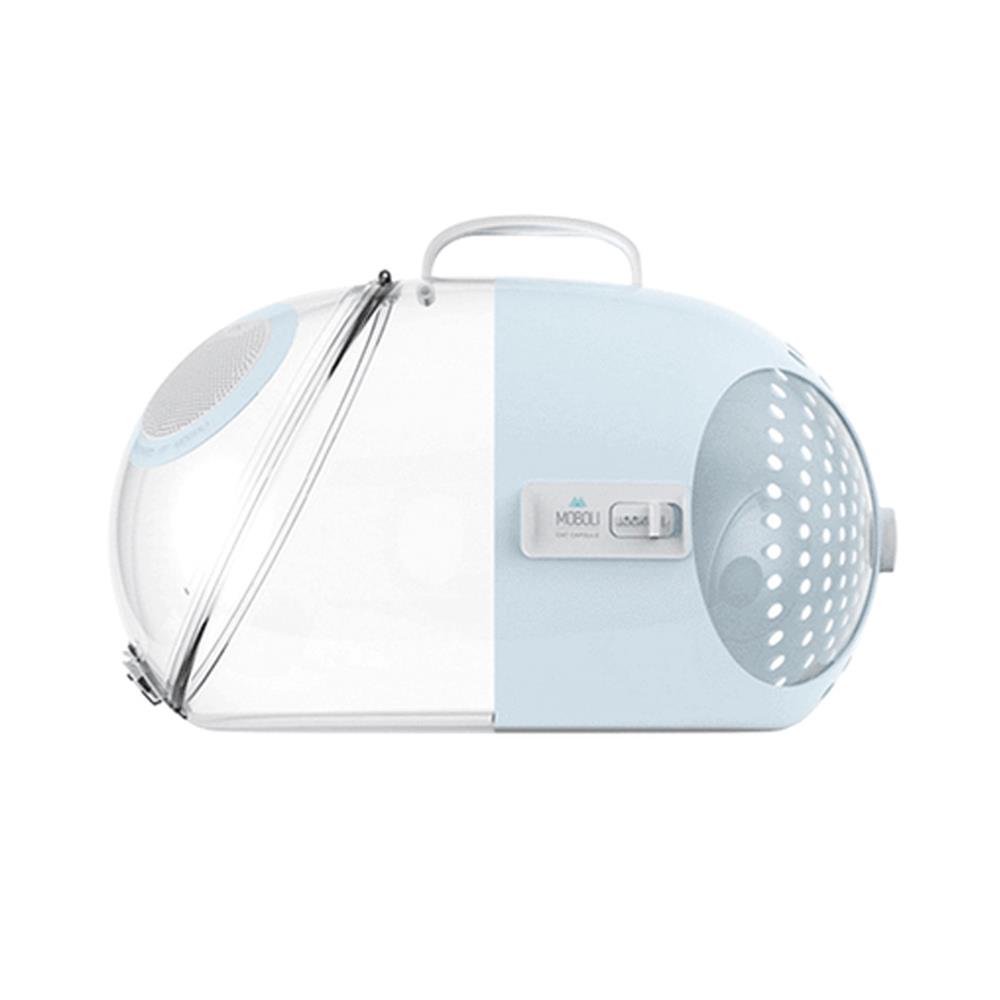 กระเป๋าสัตว์เลี้ยง MOBOLI CAPSULE CAT CARRIER สีฟ้า