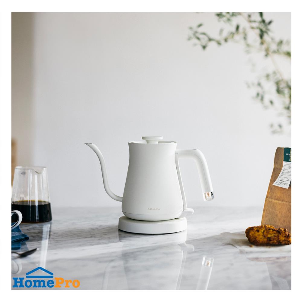 กาต้มน้ำไฟฟ้า BALMUDA K07-F 0.6 ลิตร สีขาว