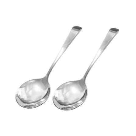 ช้อนซุปสเตนเลส KECH YUKI L แพ็ก 2 ชิ้น