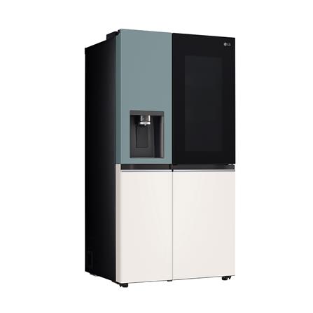 ตู้เย็น SIDE BY SIDE LG GC-X257CMEW.ATEPLMT 22.4 คิว สีเขียวเบจ_2