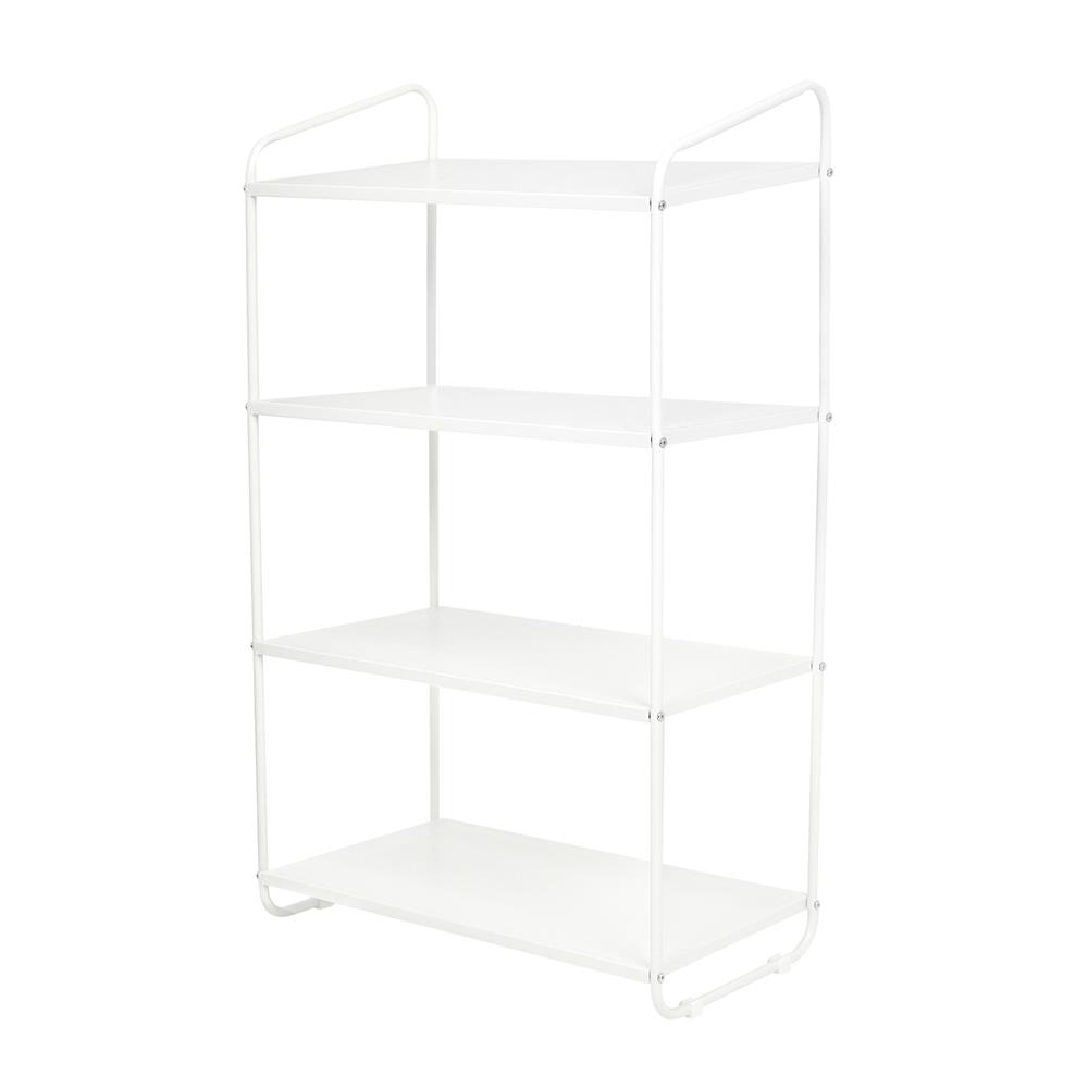 ชั้นวางของ 4 ชั้น STACKO RACK II 74x40.5x125 ซม. สีขาว_1