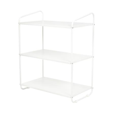 ชั้นวางของ 3 ชั้น STACKO RACK II 74x40.5x90 ซม. สีขาว