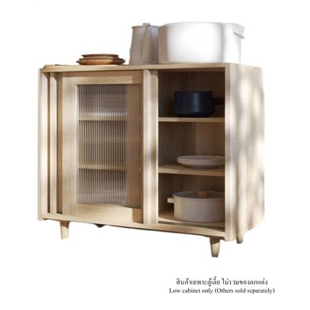 ตู้เตี้ย SB FURNITURE RIKU 19215940 80 ซม. สีแคนยอนโอ๊ค