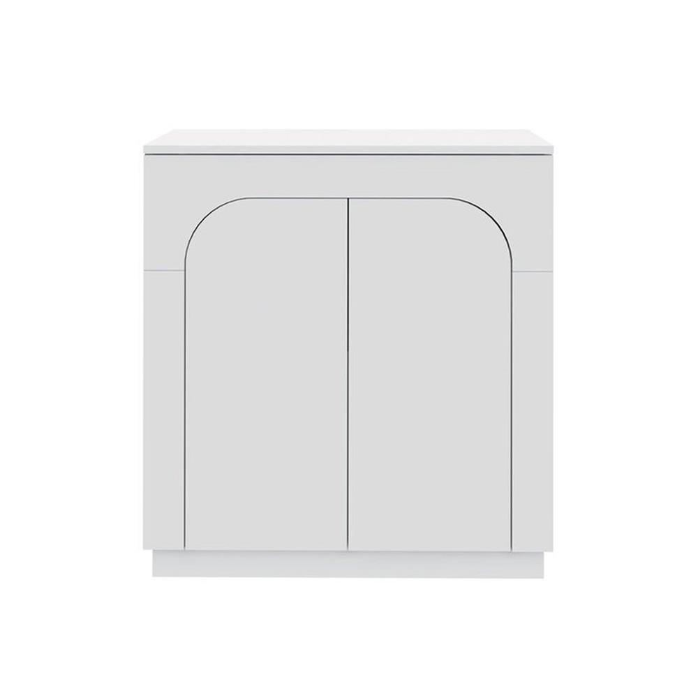 ตู้เตี้ยบานเปิด SB FURNITURE PUDDING 19216500 80 ซม. สีขาว