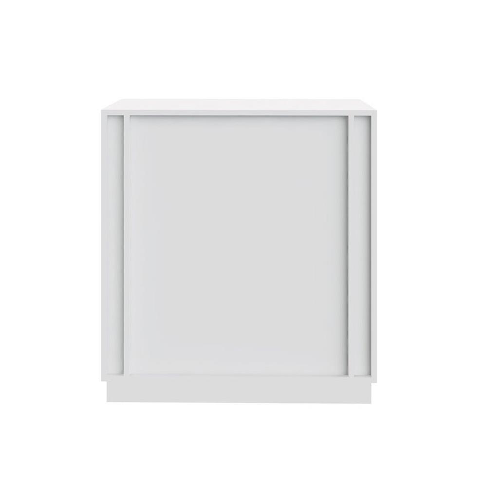 ตู้เตี้ยบานเปิด SB FURNITURE PUDDING 19216500 80 ซม. สีขาว