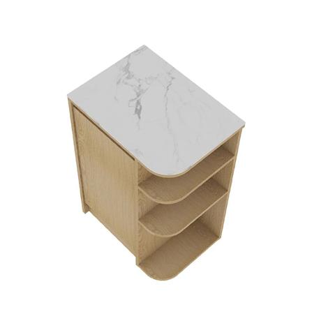 ตู้เตี้ยเข้ามุมขวา SB FURNITURE PURIN 19220506 55 ซม. สีไม้อ่อน_2