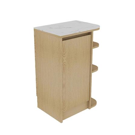 ตู้เตี้ยเข้ามุมขวา SB FURNITURE PURIN 19220506 55 ซม. สีไม้อ่อน_3