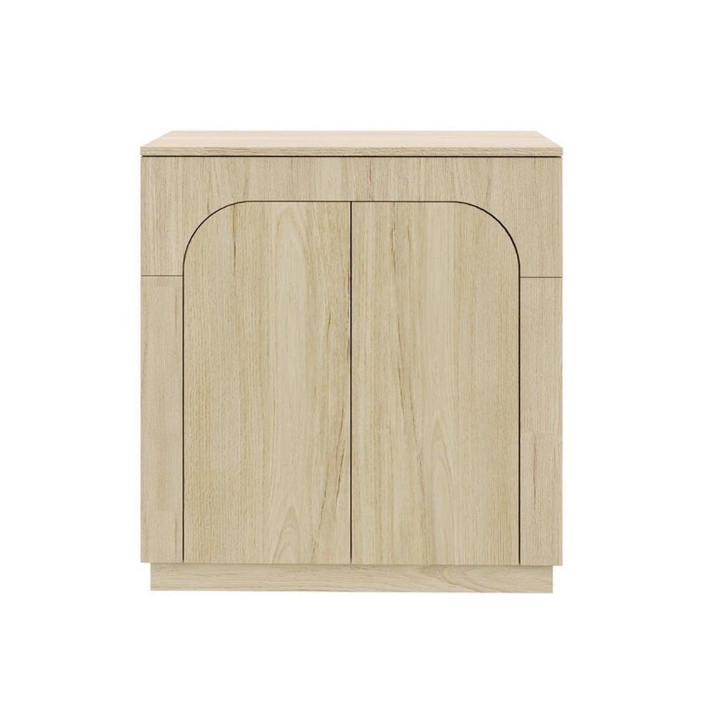 ตู้เตี้ยบานเปิด SB FURNITURE PUDDING 19216501 80 ซม. สีแคนยอนโอ๊ค