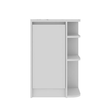 ตู้เตี้ยเข้ามุมขวา SB FURNITURE PURIN 19220507 55 ซม. สีขาว_1