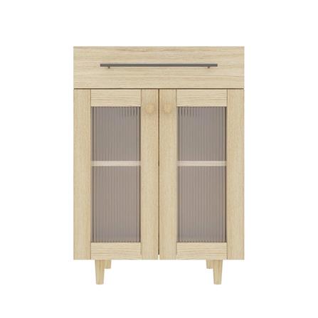 ตู้เตี้ยบานเปิด SB FURNITURE RIKU 19215430 60 ซม. สีแคนยอนโอ๊ค