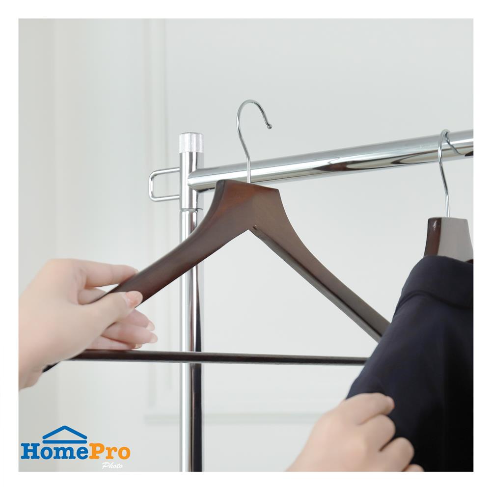 ไม้แขวนเสื้อ PLIM แพ็ก 8 ชิ้น สีไม้โอ๊ค