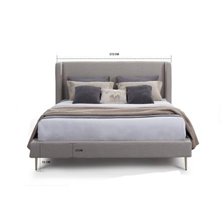 เตียง 5 ฟุต SB FURNITURE FLAVIO 19213208 สีครีม_5