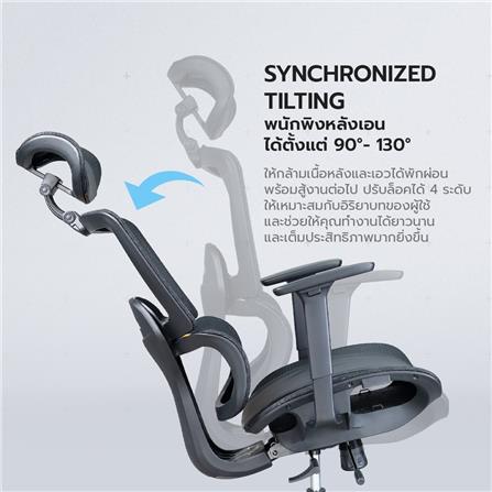 เก้าอี้สุขภาพ NUBWO NXRG01 สีส้ม_8