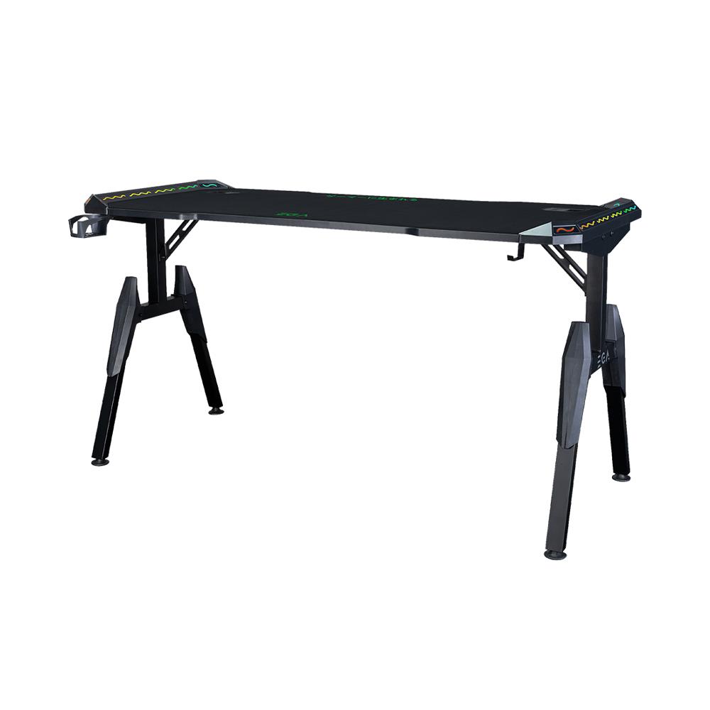 โต๊ะเกมมิ่ง EGA TYPE-GD9 สีดำ