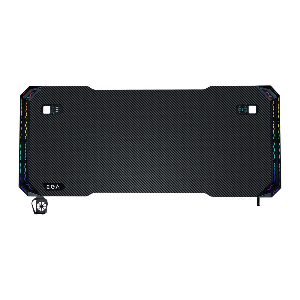 โต๊ะเกมมิ่ง EGA TYPE-GD9 สีดำ