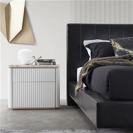 เตียง 6 ฟุต SB FURNITURE LINEA 19212617 สีดำ_4