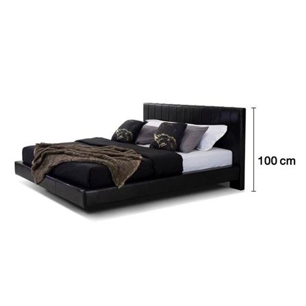 เตียง 6 ฟุต SB FURNITURE LINEA 19212617 สีดำ_9