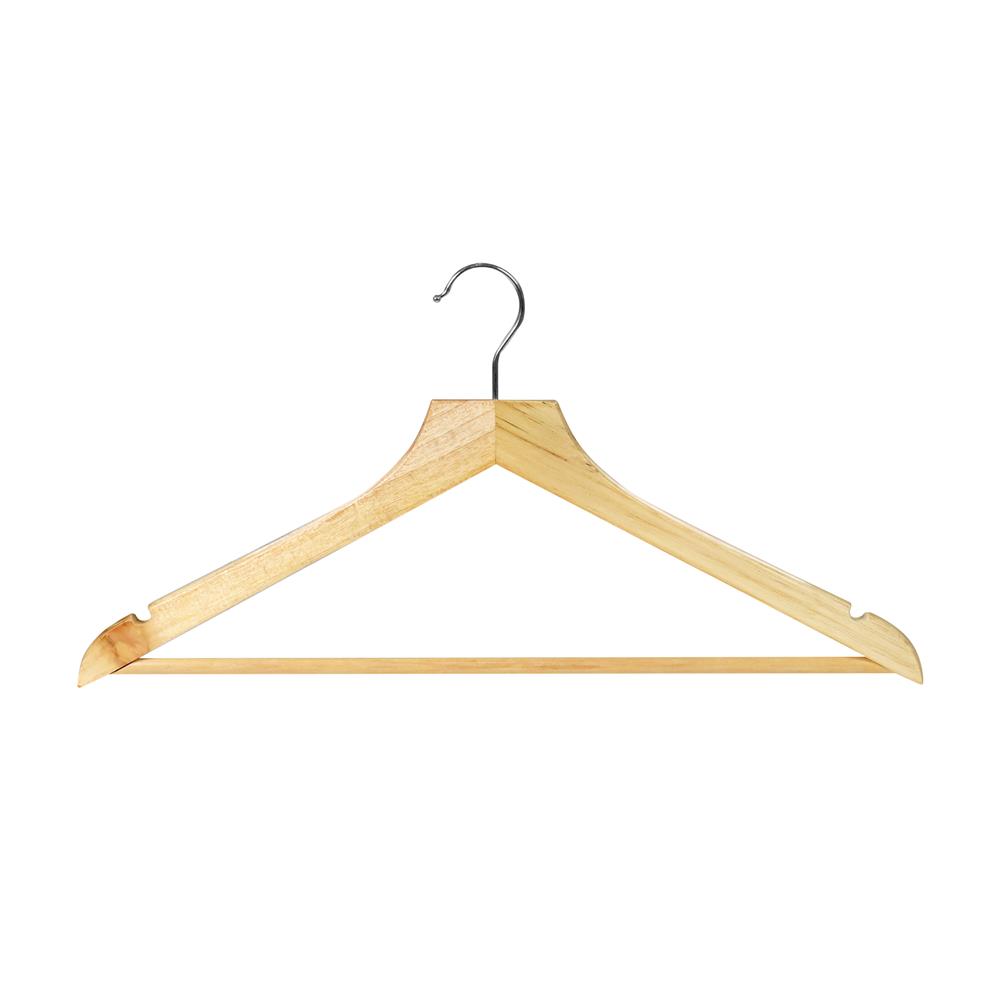 ไม้แขวนเสื้อ PLIM แพ็ก 8 ชิ้น สีไม้ธรรมชาติ