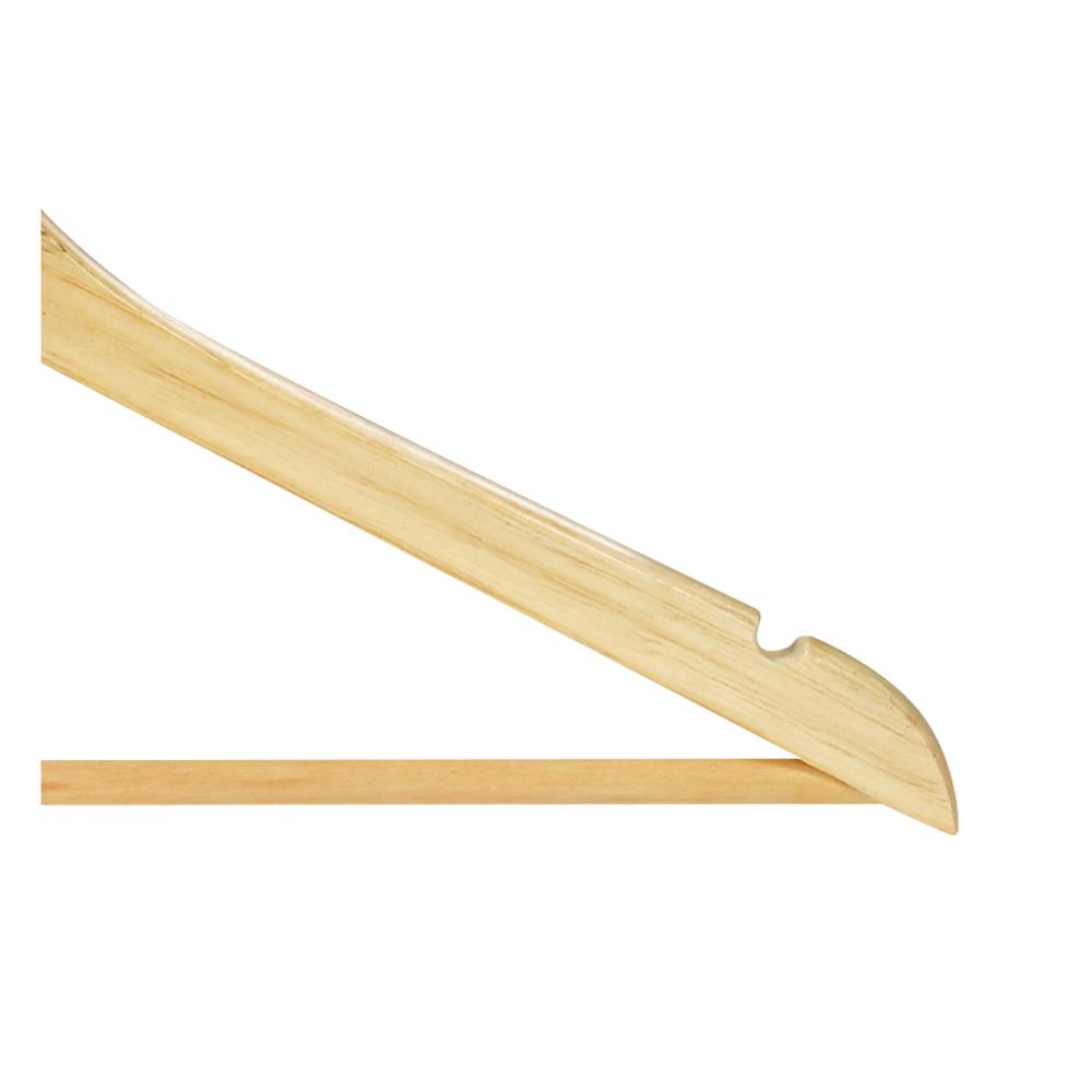 ไม้แขวนเสื้อ PLIM แพ็ก 8 ชิ้น สีไม้ธรรมชาติ